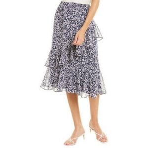 1. State Wildflower Bouquet Tiered Skirt Size L